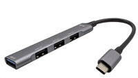 i-tec USB 3.0 Metal pasívny 4 portový HUB