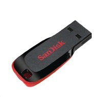 SanDisk Cruzer Blade/64GB/USB 2.0/USB-A/Čierna