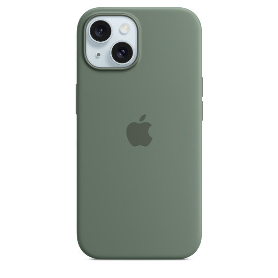 APPLE iPhone 15+ Silicone Case with MS - Cypress