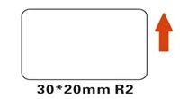 Niimbot štítky R 30x20mm 320ks White pro B21, B21S, B3S, B1