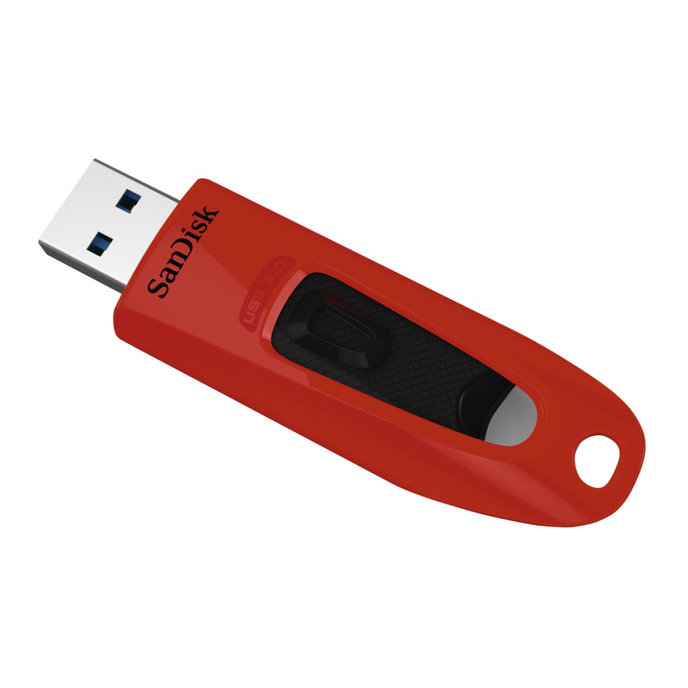 SanDisk Ultra/32GB/USB 3.0/USB-A/Červená