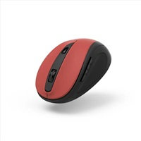 Bluetooth optická myš Hama bezdrôtová optická myš MW-400 V2, ergonomická, červená/čierna
