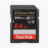 SanDisk Extreme PRO/SDXC/64GB/200MBps/UHS-I U3 / Class 10
