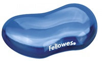 Modrá gélová podložka pod zápästie Fellowes CRYSTAL