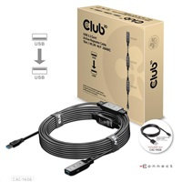 CLUB 3D Kábel USB Club3D 3.2 Kábel aktívneho opakovača Gen1 M/F 28AWG, 15 m