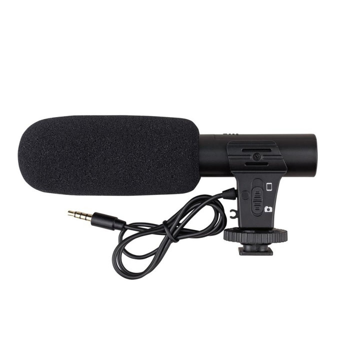 BRAUN PHOTOTECHNIK Doerr CV-02 Stereo smerový mikrofón pre kamery aj mobily