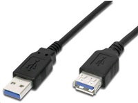 Predlžovací kábel USB PremiumCord 3.0 Super rýchly 5Gbps A-A, MF, 9pin, 0.5m
