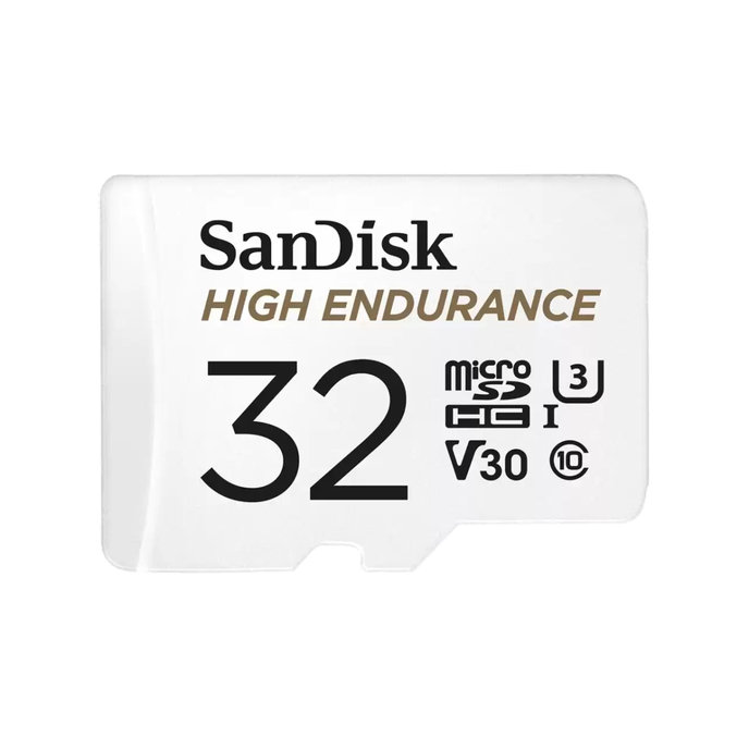 SanDisk High Endurance/micro SDHC/32GB/UHS-I U3 / Class 10/+ Adaptér
