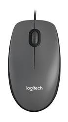 Optická myš Myš Logitech M100, sivá