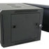 XtendLan 19" dvoudílný nástěnný rozvaděč 12U 600x550, nosnost 60 kg, skleněné dveře, svařovaný,černý