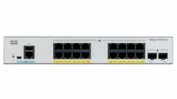 CISCO Catalyst C1000-16FP-2G-L, 16x 10/100/1000 Ethernet PoE+ portu a 240W PoE budget, 2x 1G SFP uplinks