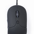 Optická myš GEMBIRD myš MUS-UL-02, podsvícená, černá, 2400DPI, USB