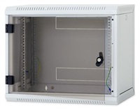TRITON Nástěnný rack RUA 15U/600mm odn.boč+skl.dv.