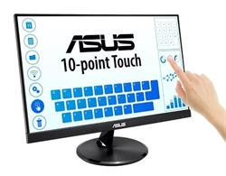 Monitor Dotykový displej ASUS LCD 21.5" VT229H Touch 1920x1080, lesklý, D-SUB, HDMI, 10-bodový dotykový, IPS, bezrámčekový, USB