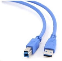 Kábel USB GEMBIRD 3.0 Kábel A-B 3 m (modrý)