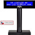 LCD zákaznícky displej Virtuos FL-2026MB 2x20, USB, čierny