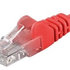PremiumCord Patch kábel UTP RJ45-RJ45 CAT6 0.5 m červená