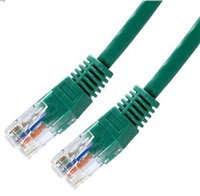 XtendLan patch kábel Cat5E, UTP - 0,5m, zelený (predaj po 10 ks)