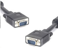PremiumCord Kábel k monitoru HQ (Coax) 2x ferrit, SVGA 15p, DDC2,3x Coax + 8žil, 10m