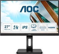 Monitor AOC MT IPS LCD WLED 27" U27P2CA - IPS panel, 3840x2160, 2xHDMI, DP. USB-C, USB, repro, pivot