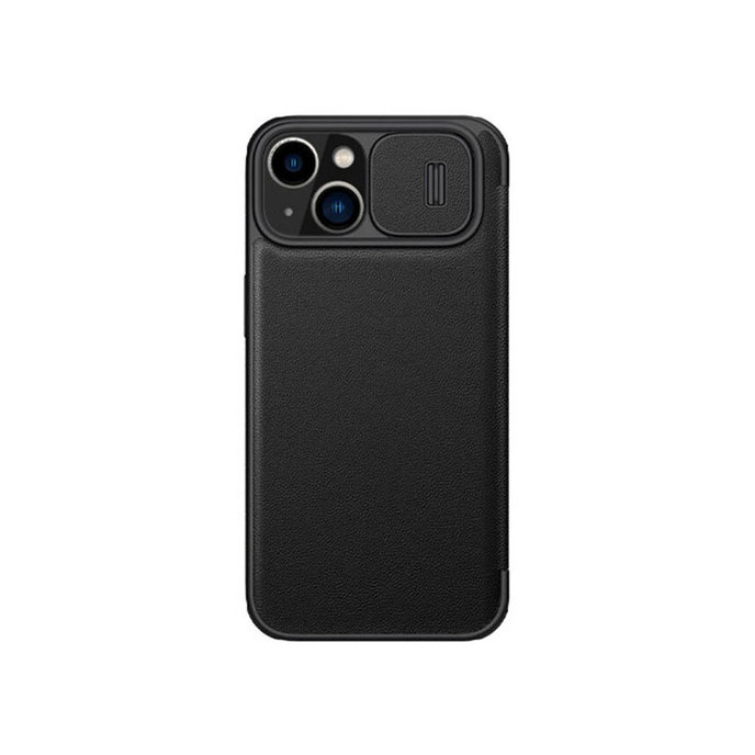 Ochranný kryt Nillkin Qin Leather Pro pre iPhone 14 PLUS čierny