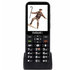 EVOLVEO EasyPhone LT, mobilný telefón pre seniorov s nabíjacím stojanom (čierna farba)