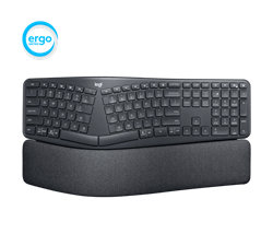 Klávesnica Logitech® K860 ERGO Wireless keyboard, US INTL, GRAPHITE