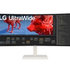 Monitor LG MT IPS LCD LED 37,5" 38WR85QC-W -  IPS panel, 3840x1600, 2xHDMI, DP, USB-C, USB 3.0, RJ45,repro, nast vyska, zakriven