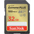SanDisk Extreme PLUS/SDHC/32GB/UHS-I U3 / Class 10/Čierna