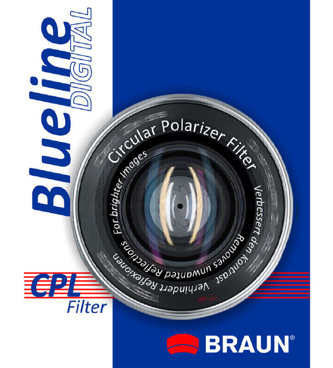 BRAUN PHOTOTECHNIK Braun C-PL BlueLine polarizačný filter 46 mm