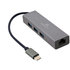 Gembird USB-C GBit adapter + 3x USB 3.1