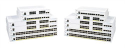Cisco switch CBS250-24FP-4G (24xGbE,4xSFP,24xPoE+,370W)