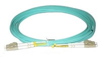 OEM Duplexní patch kabel MM 50/125, OM3, LC-LC, LS0H, 2m