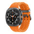 Samsung Galaxy Watch Ultra/47mm/Titanium Gray/Šport Band/Orange