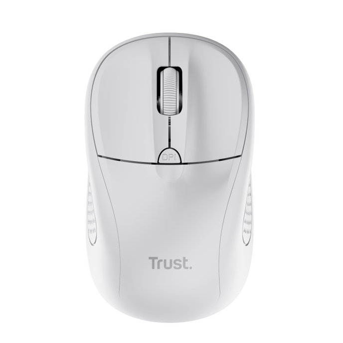 Bluetooth optická myš TRUST Primo/Kancelárska/Optická/1 600 DPI/Bezdrôtová USB/Biela