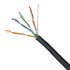 LYNX CS UTP kabel LYNX, Cat5E, drát, venkovní PE, černý, 305m