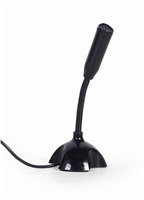 Stolný mikrofón GEMBIRD MIC-DU-02, USB, čierny