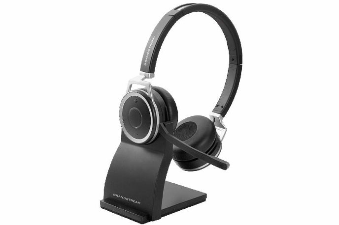 Bluetooth slúchadlá Grandstream GUV3050/Stereo/BT/Bezdrát/Stand/čierne-stříbrná