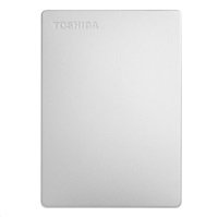 TOSHIBA HDD CANVIO SLIM 1TB, 2,5", USB 3.2 Gen 1, strieborná