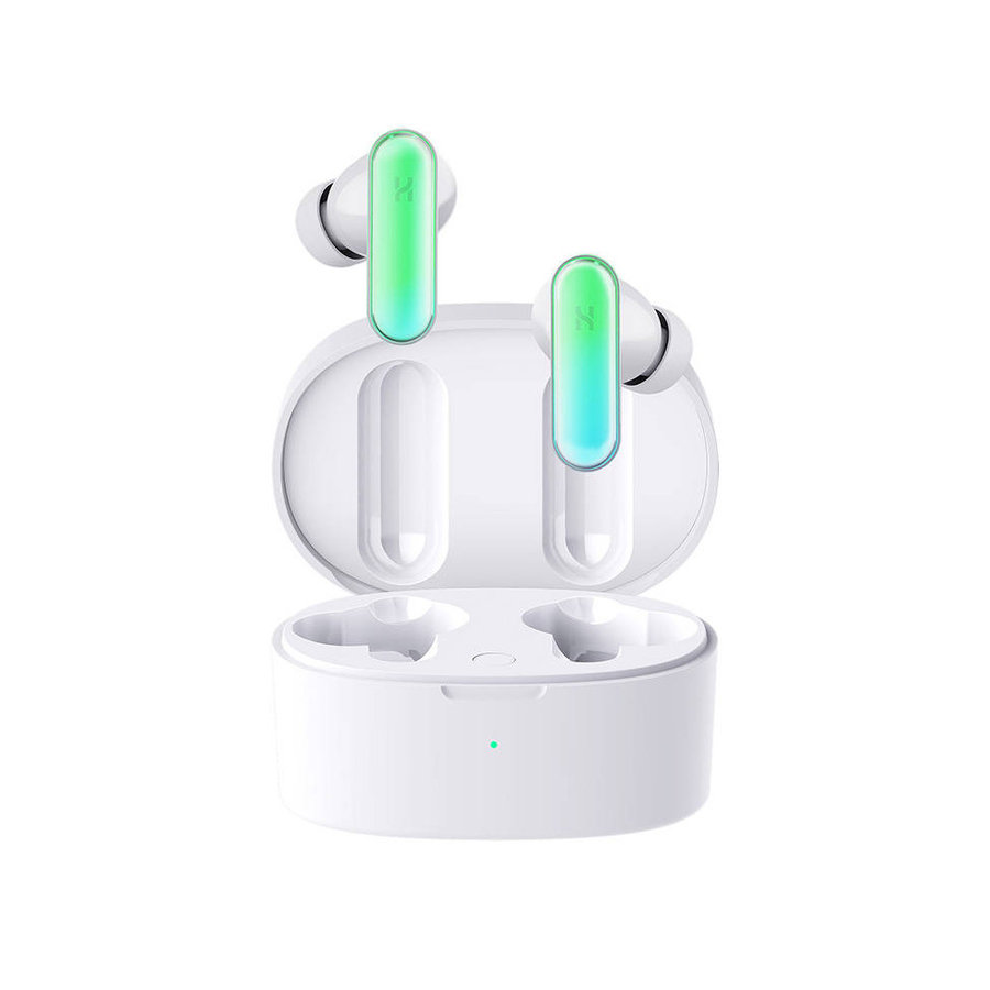 Bluetooth slúchadlá HHOGene Gpods ANC, RGB biele