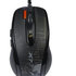 Optická myš A4tech F5, herná myš V-Track, až 3000DPI, 160kB pamäte, 7 tlačidiel, USB, čierna