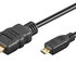 PremiumCord 4K kabel HDMI A - HDMI micro D, 5m