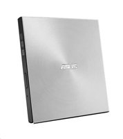 ASUS DVD Writer SDRW-08U7M-U SILVER RETAIL, externá tenká DVD-RW, strieborná, USB