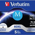 VERBATIM MDisc BDXL (5-pack)Jewel/4x/100GB