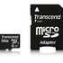 TRANSCEND MicroSDXC 64GB Premium, Class 10 UHS-I 400x (R:85/W:35 MB/s) + adaptér