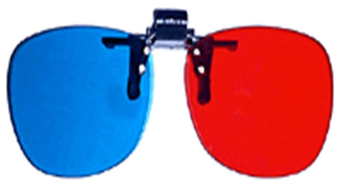 PRIMECOOLER PC-AD3 3D GLASS / 3D OKULIARE (red/blue pre dioptrické okuliare)