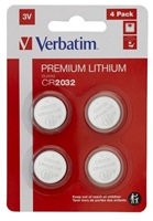 VERBATIM Lithium baterie CR2032 3V 4ks v balení