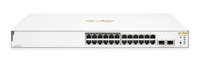 HP Aruba Instant On 1830 24G 2SFP 195W Switch (24x RJ45 10/100/1000 12x Class4 PoE)