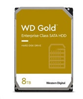 WESTERN DIGITAL WD GOLD WD8004FRYZ 8TB SATA/ 6Gb/s 256MB cache 7200 otáčok za minútu, CMR, Enterprise