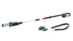 BOSCH UniversalChainPole 18, akumulátorový teleskopický prořezávač větví, 18 V, lišta 20 cm, 4 m/s, akumulátor